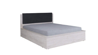 Bed Frame Denver Oak White - Msofas LTD