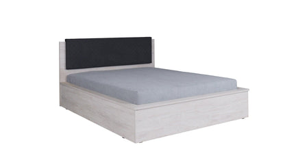  Bed Frame Denver Oak White 