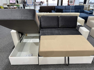 Ex-Display Adel Corner Sofa Bed in Kronos 22