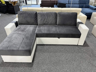 Ex-Display Adel Corner Sofa Bed in Kronos 22