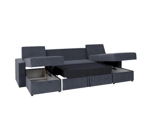 Denver Bis U Shape Corner Sofa Bed - Msofas LTD