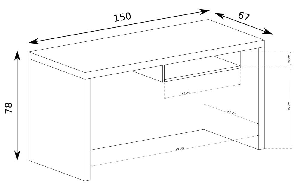 Vegas Desk 150