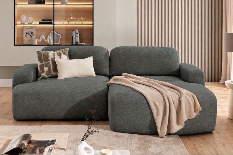 Dover Express Delivery Corner Sofa Bed With Storage Zoya 05 Mouse GREY