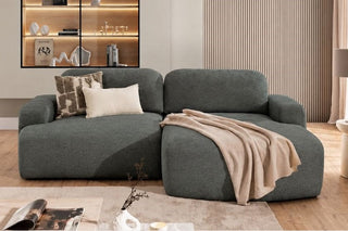 Dover Express Delivery Corner Sofa Bed With Storage Zoya 05 Mouse GREY