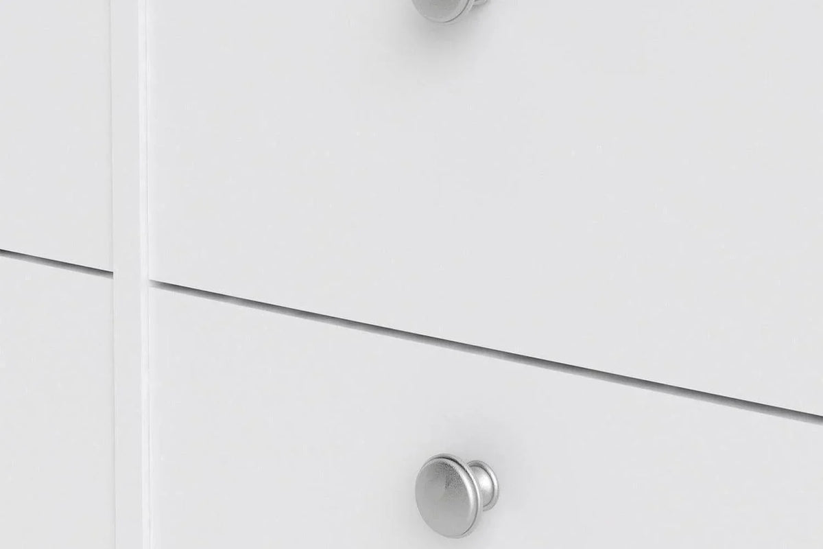 Madrid 4+4 Chest of Drawers In White