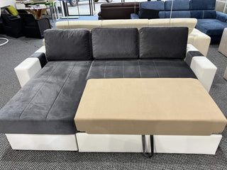 Ex-Display Adel Corner Sofa Bed in Kronos 22