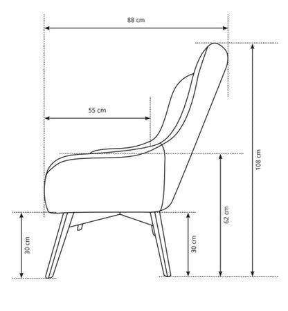 Elis Caro Armchair