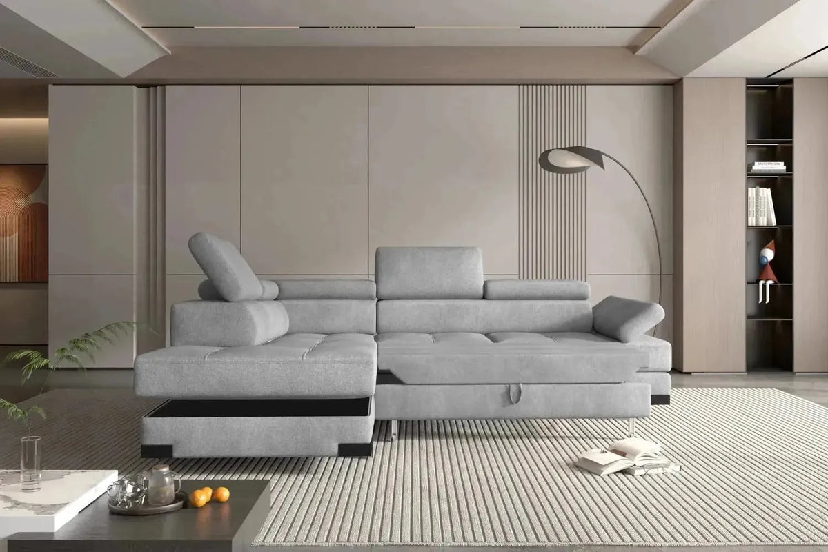 Emporio L Corner Sofa Bed Relax