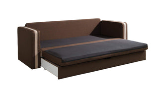 Euphoria Sofa Bed Brown Lux - Msofas LTD