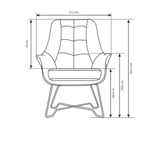 Ezo Armchair - Msofas LTD