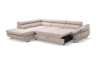 Fabio Corner Sofa Bed Zoya 01 Fast Delivery - Msofas LTD