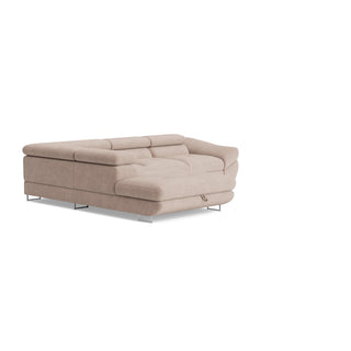 Fabio Corner Sofa Bed With Storage Kensington Mink