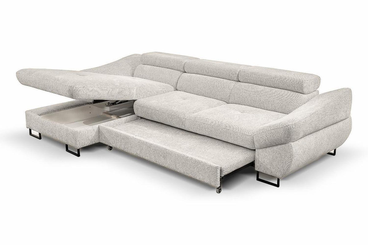 Fabio Express Delivery Corner Sofa Bed Mini With Storage Curio 84