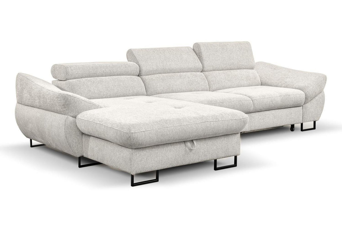 Fabio Express Delivery Corner Sofa Bed Mini With Storage Curio 84