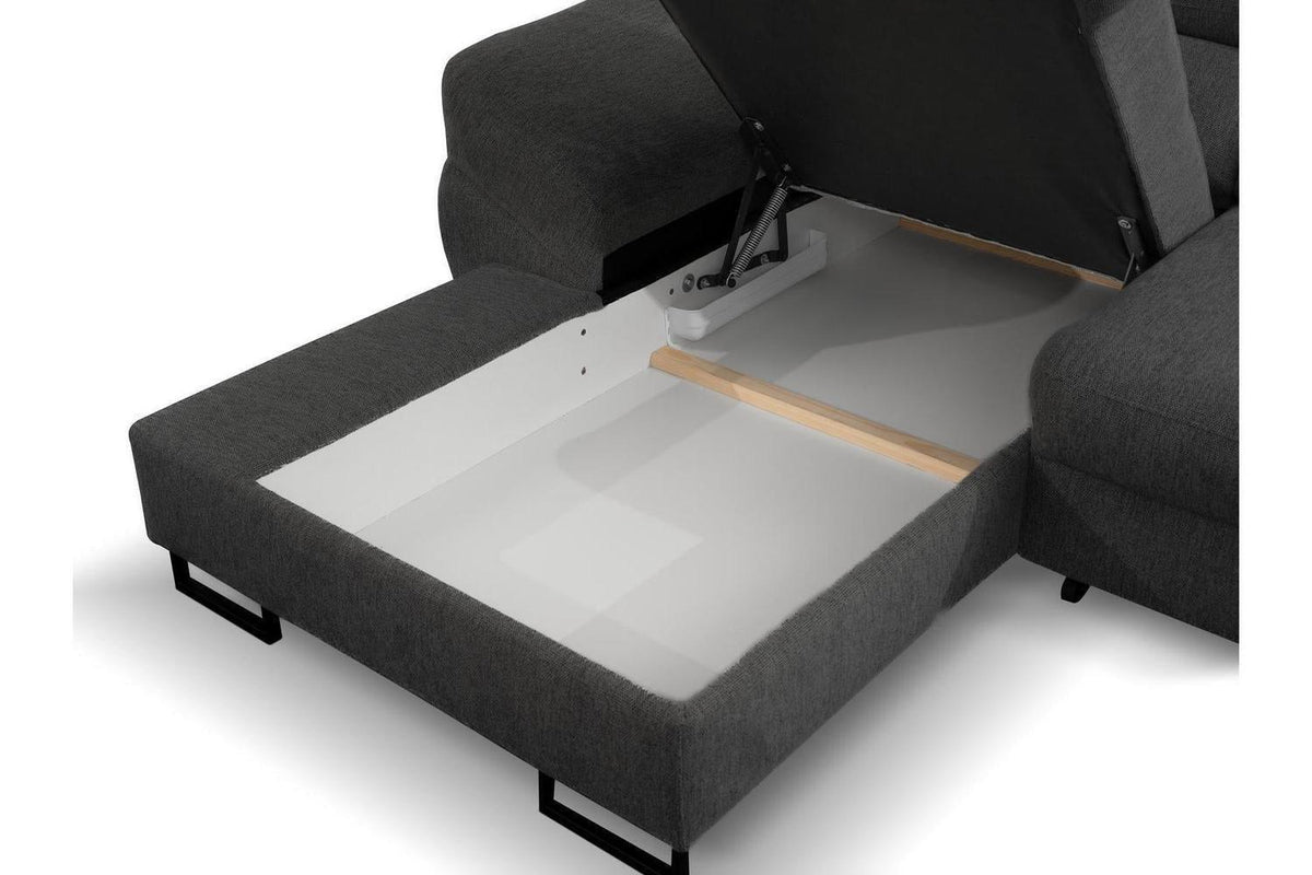 Fabio Express Delivery Corner Sofa Bed Mini With Storage Curio 97