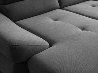Sofa narożna Fabio w kształcie litery U z funkcją spania i schowkiem