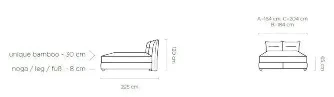 Bed Fog dimensions