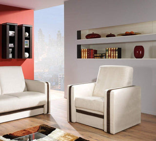 Euphoria Armchair Ivory - Msofas LTD