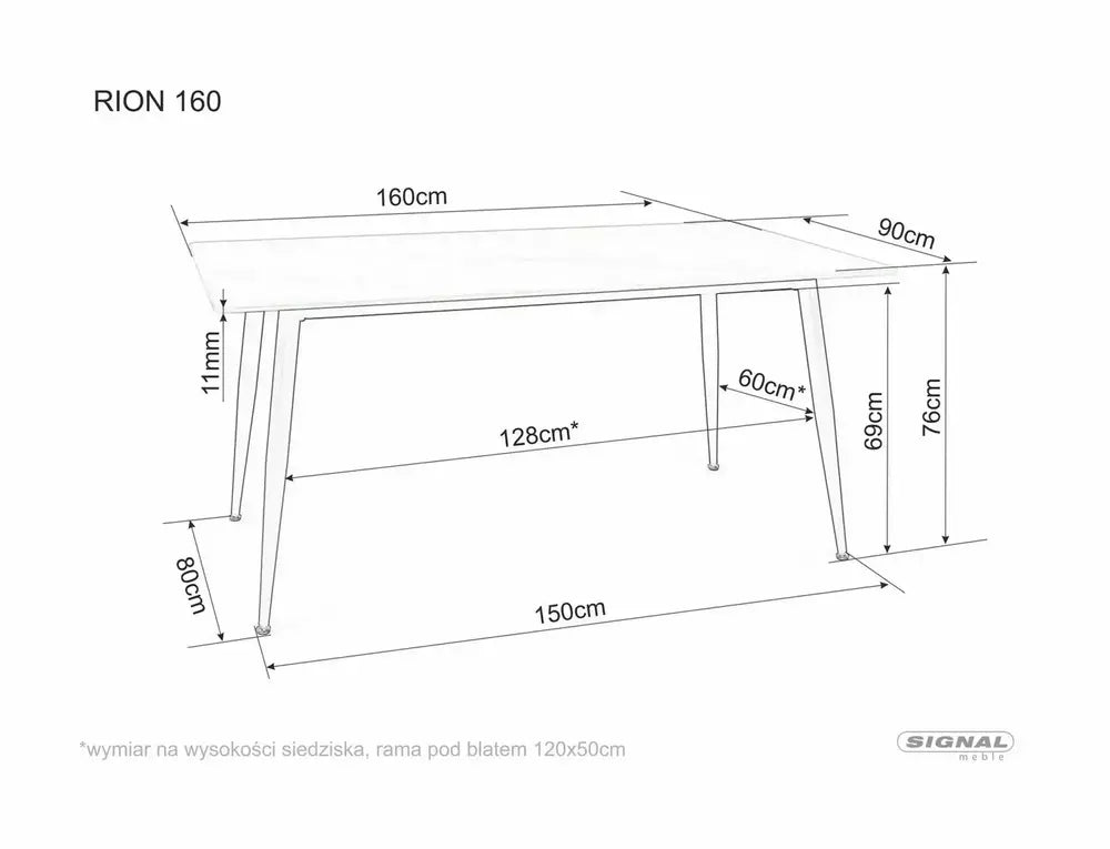 Table Rion 160