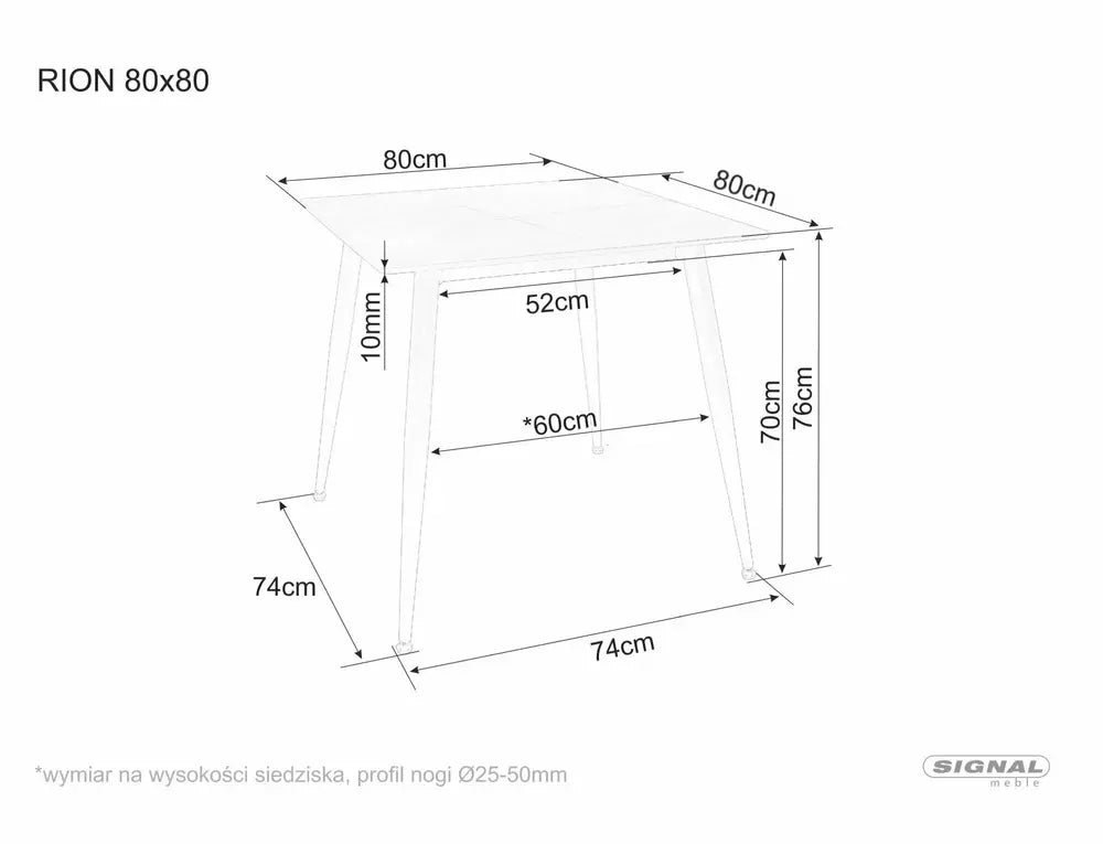 Table Rion 80