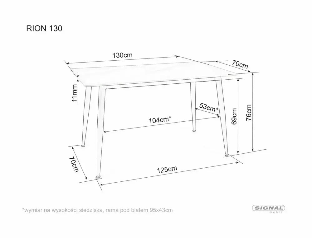 Table Rion 130