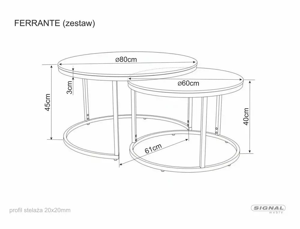 Ferrante K Coffee Table