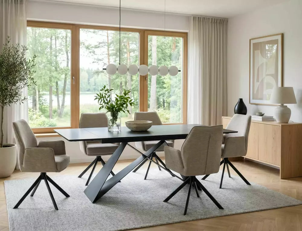 Table Westin Ceramic Sahara Noir