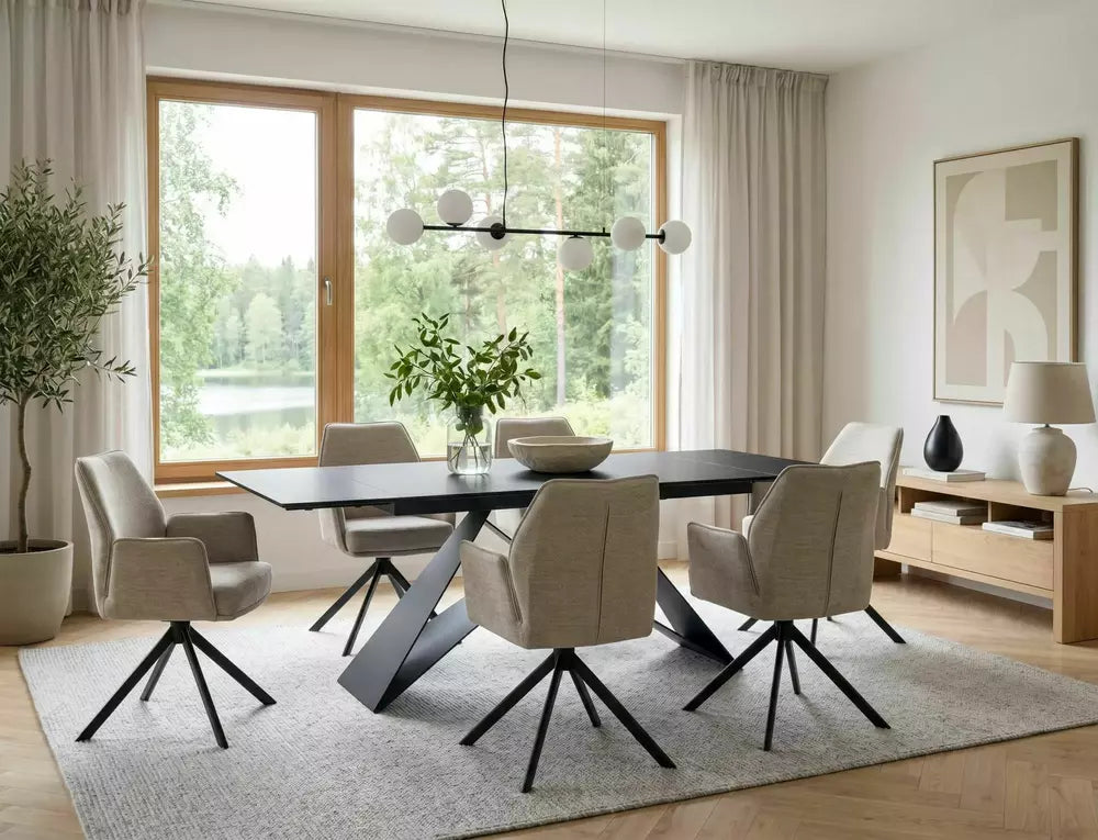 Table Westin Ceramic Sahara Noir