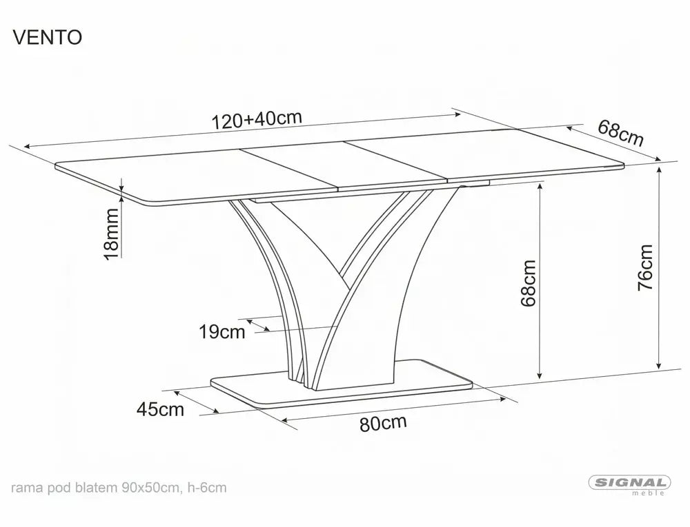 Table Vento