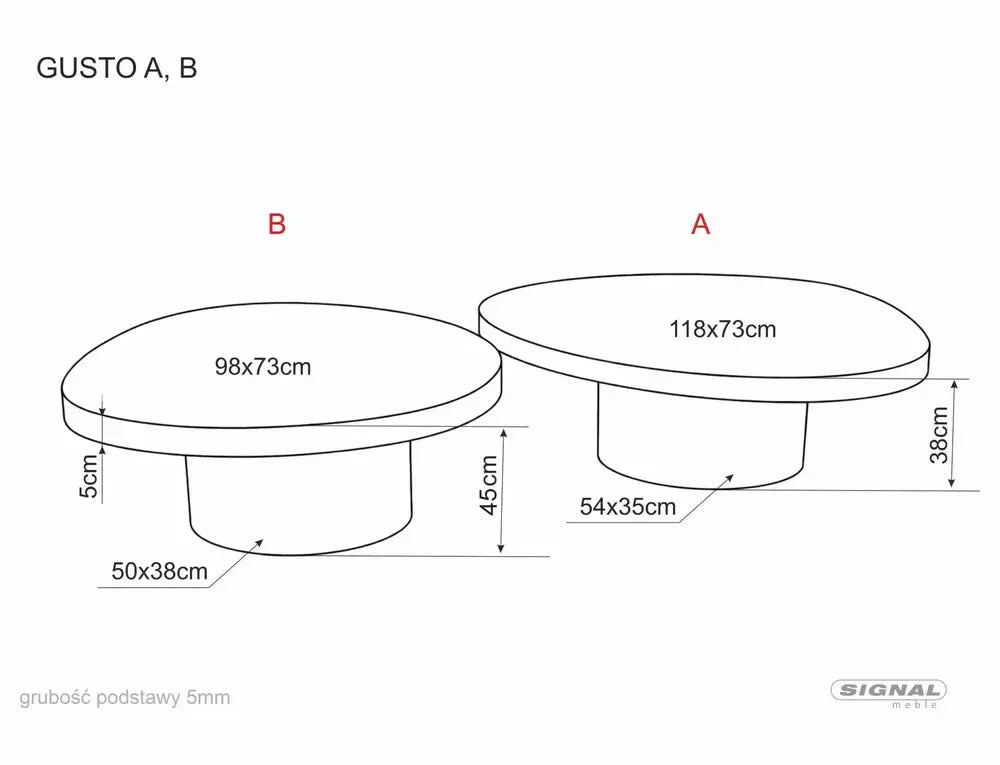 Gusto A Coffee Table