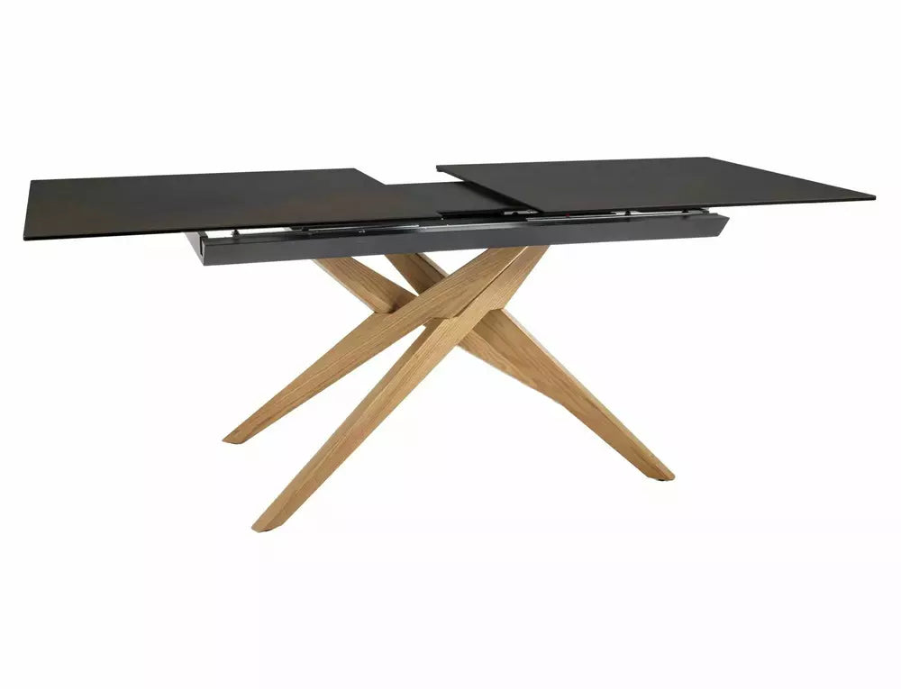 Loreto Table Ceramic Ossido Bruno
