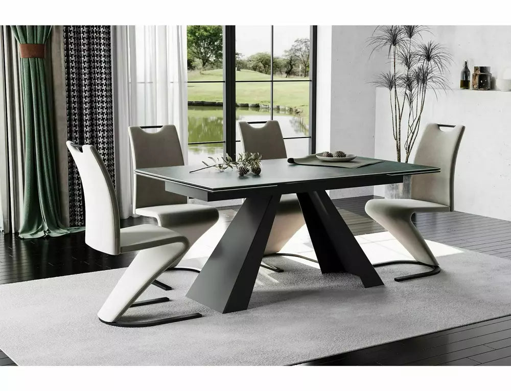 Salvadore Ceramic Ossido Verde Table