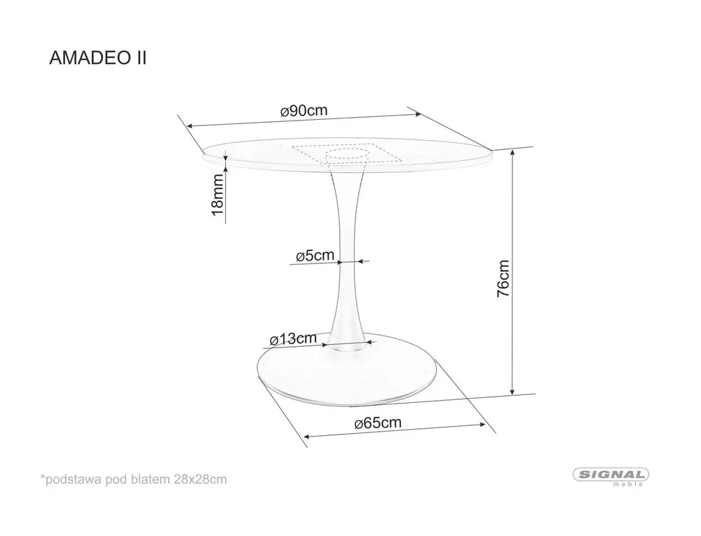 Table Amadeo II