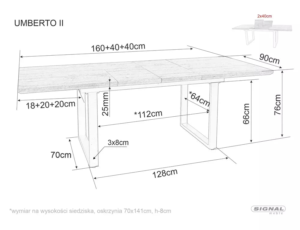 Table Umberto II