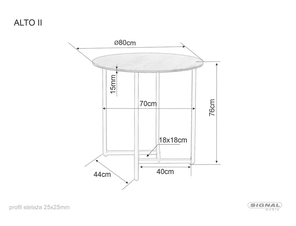 Table Alto II
