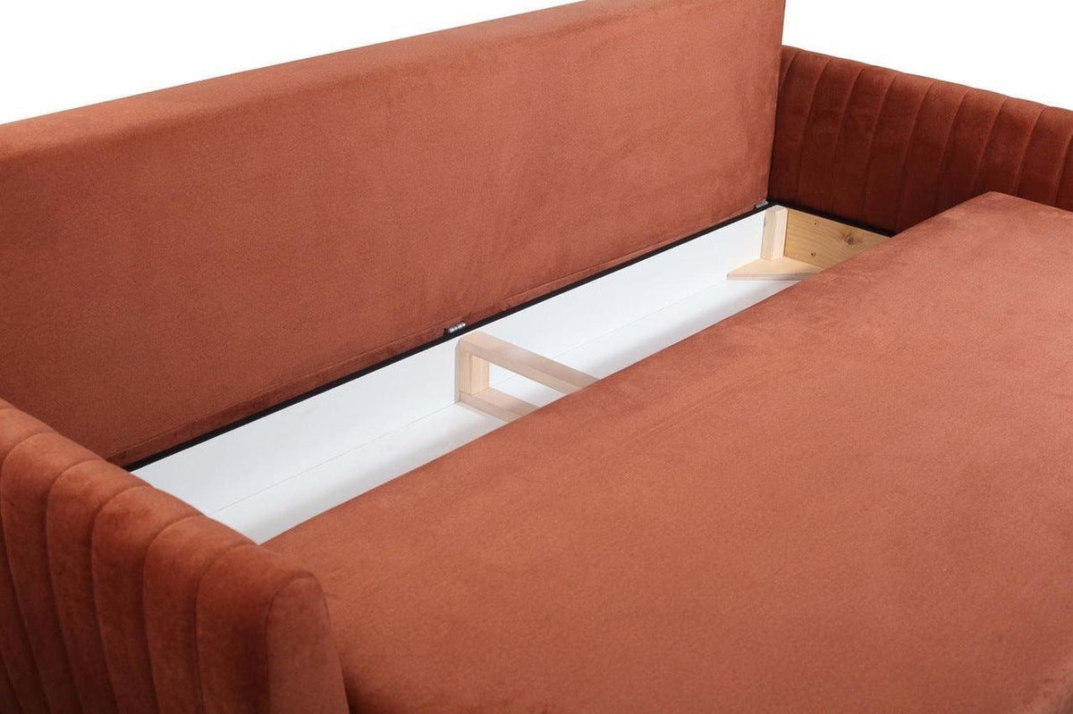 Frezja 3 Seater Sofa Bed With Storage