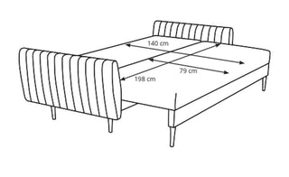 Frezja Sofa Bed - Msofas LTD