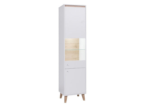 Oviedo Cabinet White / Light San Remo