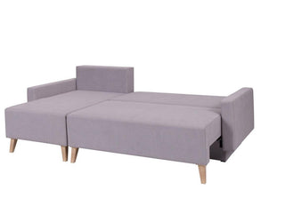 Oviedo Corner Sofa Bed Grey - Msofas LTD