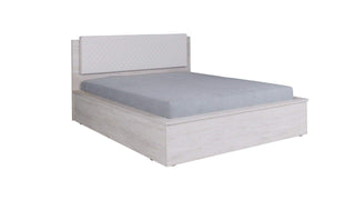 Bed Frame Denver Oak White - Msofas LTD