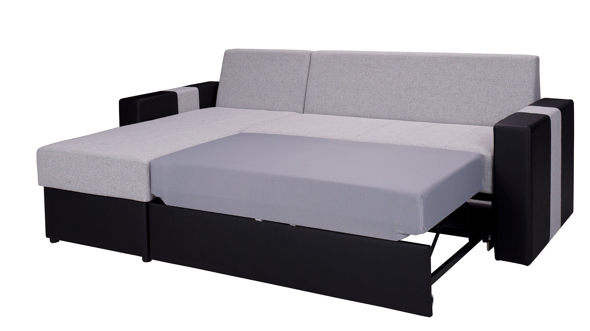 Adel Corner Sofa Bed Graphite - Fast Delivery