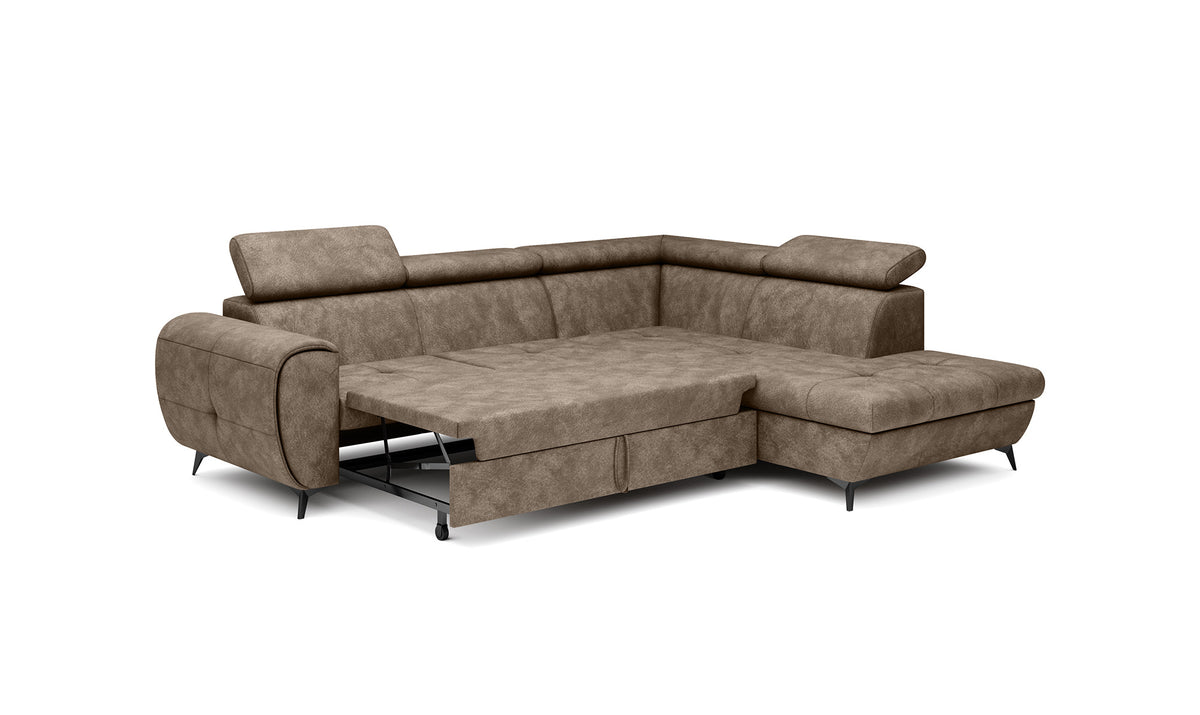 Mona Corner Sofa Bed With Storage
