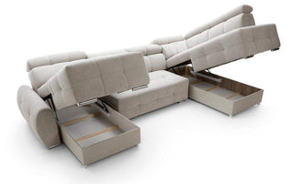 Garda 1 U Shape Sofa Bed - Msofas LTD