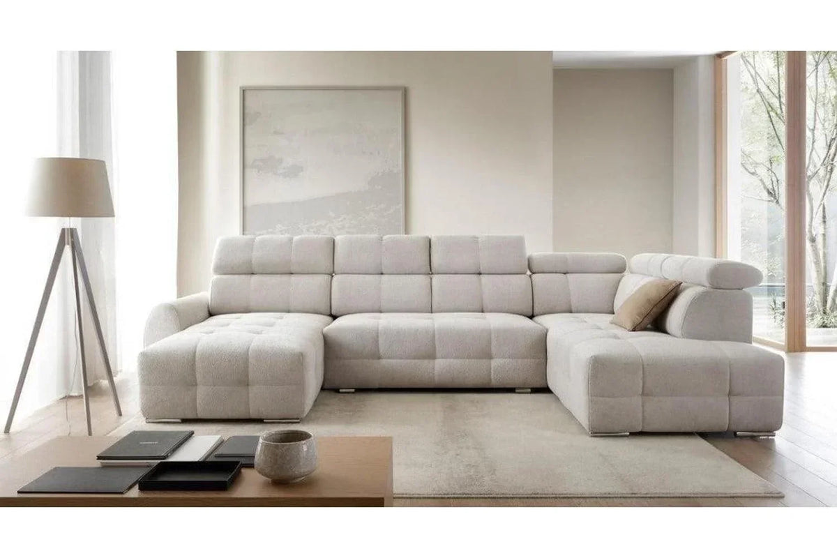 Garda 1 U Shape Corner Sofa Bed