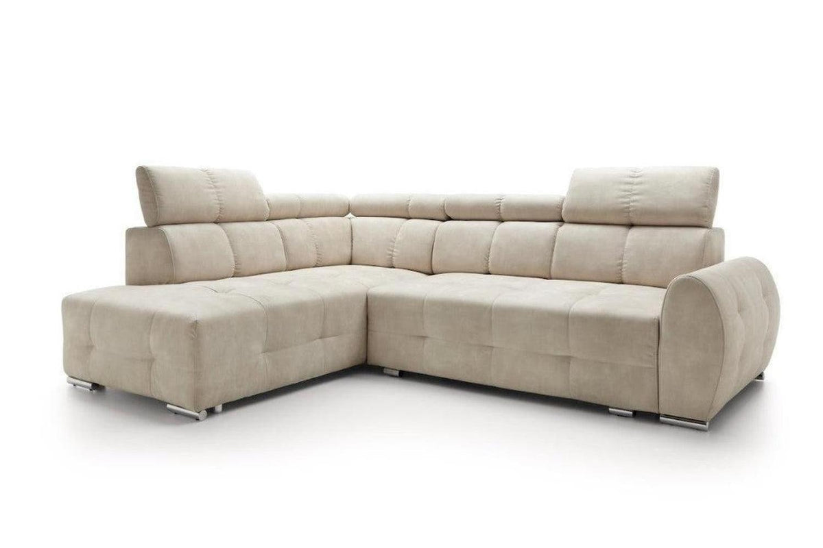 Garda 2 Corner Sofa Bed With Storage