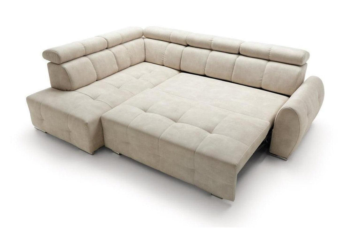 Garda 2 Corner Sofa Bed With Storage