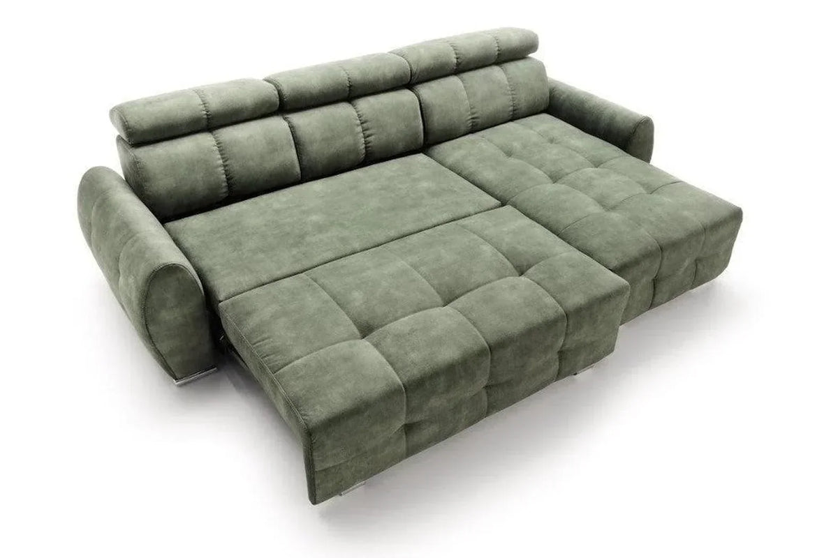 Garda 3 Corner Sofa Bed With Storage Malia Mole
