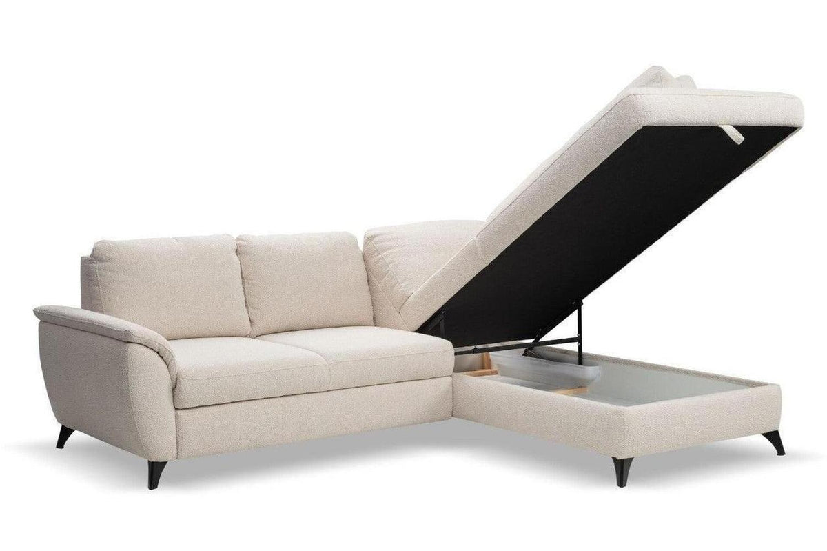 Ex-Display Geneva Corner Sofa Bed With Storage Inari 90