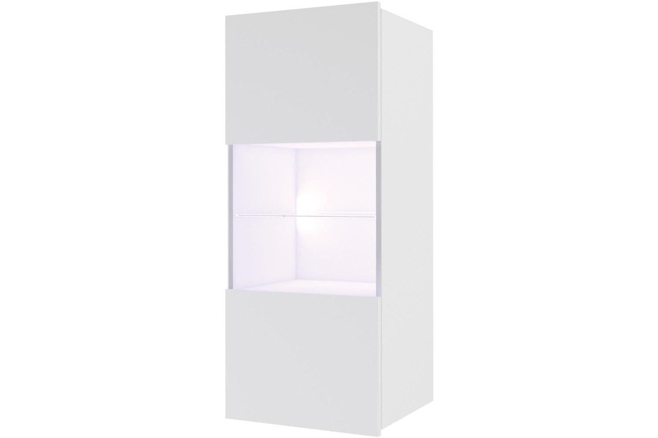 Cala Express Delivery Hanging Glass Cabinet White