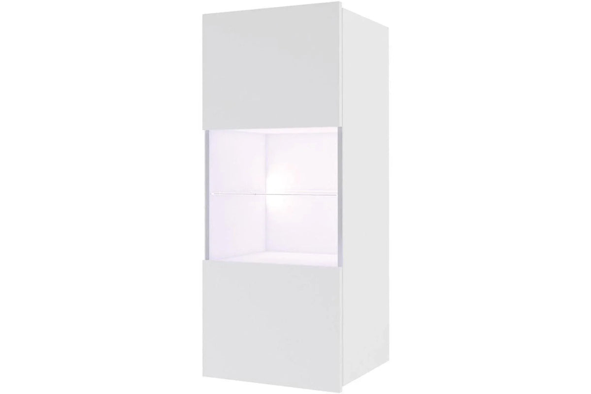 Cala Express Delivery Hanging Glass Cabinet White